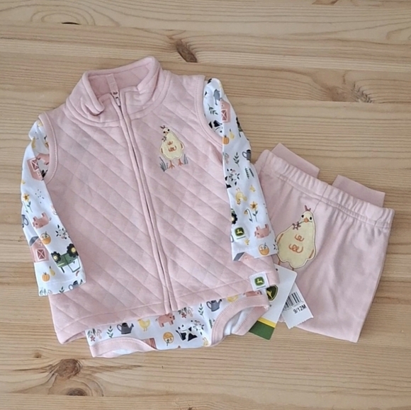 John Deere Other - John Deere🐥3pc Set